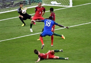 فرانسه صفر – پرتغال 1 ؛ قهرمانی دیوانه وار
