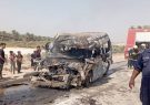 فوت چهار تن از مردم شهرستان مبارکه در واژگونی یک دستگاه ون در عراق