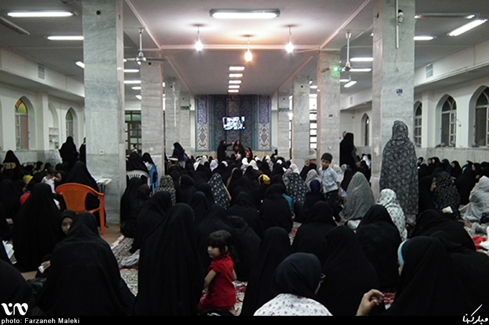 مسجد جامع مبارکه در اولین شب قدر/ تصاویر
