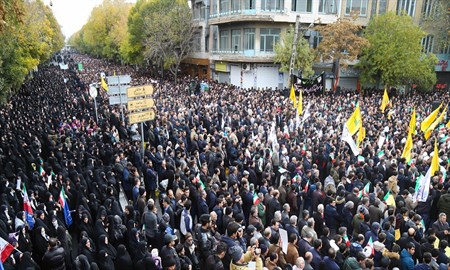 برگزاری اجتماع مردم اصفهان و نجف آباد در اعتراض به شرارت آشوبگران
