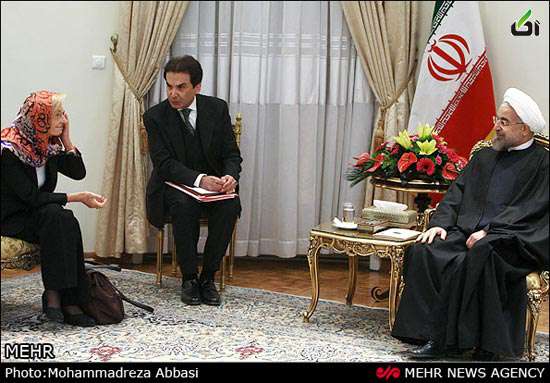 بازتاب حجاب وزیر خارجه ایتالیا در تهران