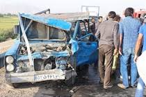 حادثه رانندگی در محور اصفهان – نایین یک کشته و یک مجروح برجای گذاشت .