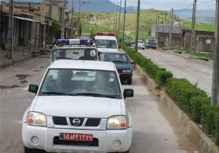 مانور خودرویی ستاد خدمات سفر شهرستان مبارکه برگزار شد