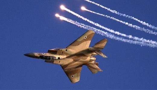 اصابت موشک به جنگنده اف 16 اسرائیل