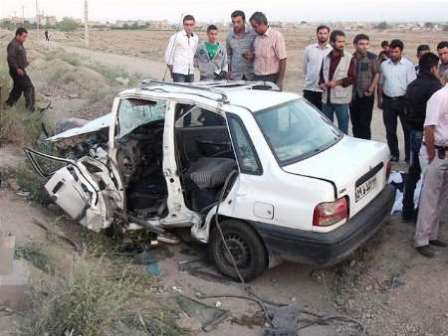 سانحه رانندگی در جاده مهران – ایلام شش کشته بر جا گذاشت