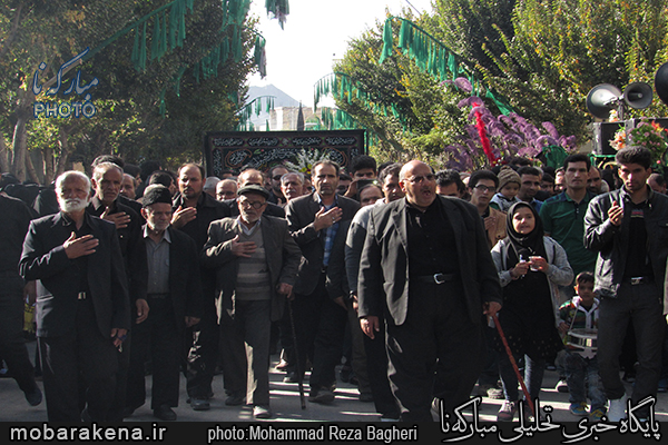 دیزیچه در عزای پسر فاطمه(س)/ گزارش تصویری سری اول