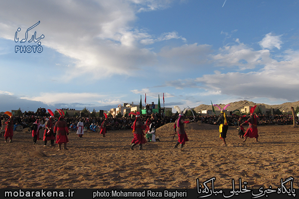 بازسازی واقعه عاشورا در مبارکه/ گزارش تصویری سری دوم