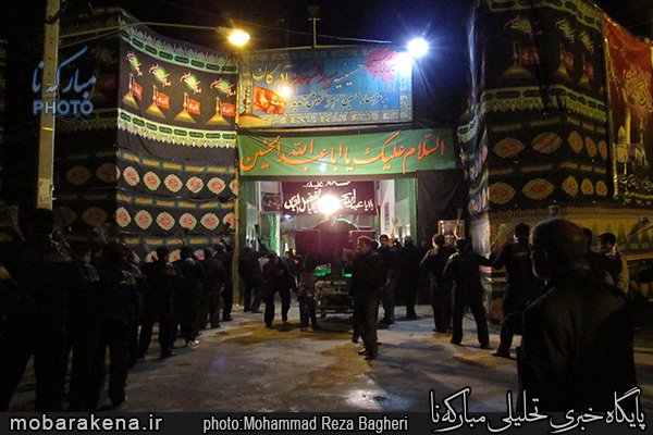 عزاداری حسینی در زیباشهر/ گزارش تصویری