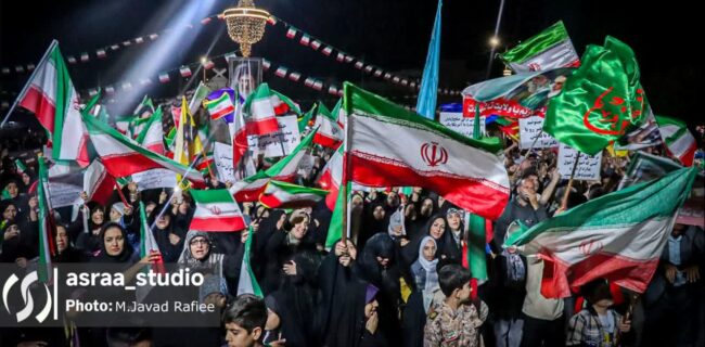 ببینید | مردم همیشه در صحنه شهرستان مبارکه