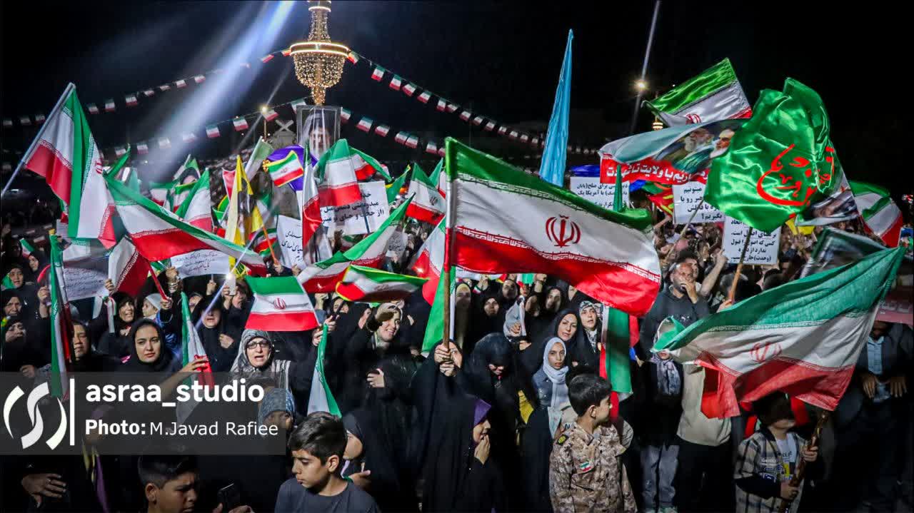 ببینید | مردم همیشه در صحنه شهرستان مبارکه