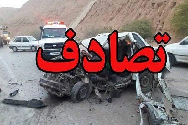 حادثه رانندگی مقابل پلیس راه اصفهان – مبارکه