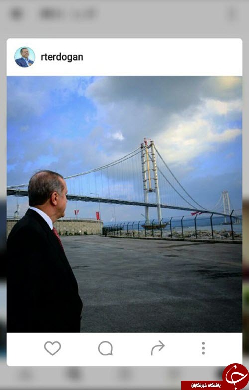 هجوم کاربران ایران به اینستاگرام اردوغان +کامنت و تصاویر