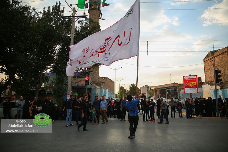 گزارش تصویری | lمراسم ندای محرم با حضور هیات مذهبی در شهر مبارکه برگزار شد