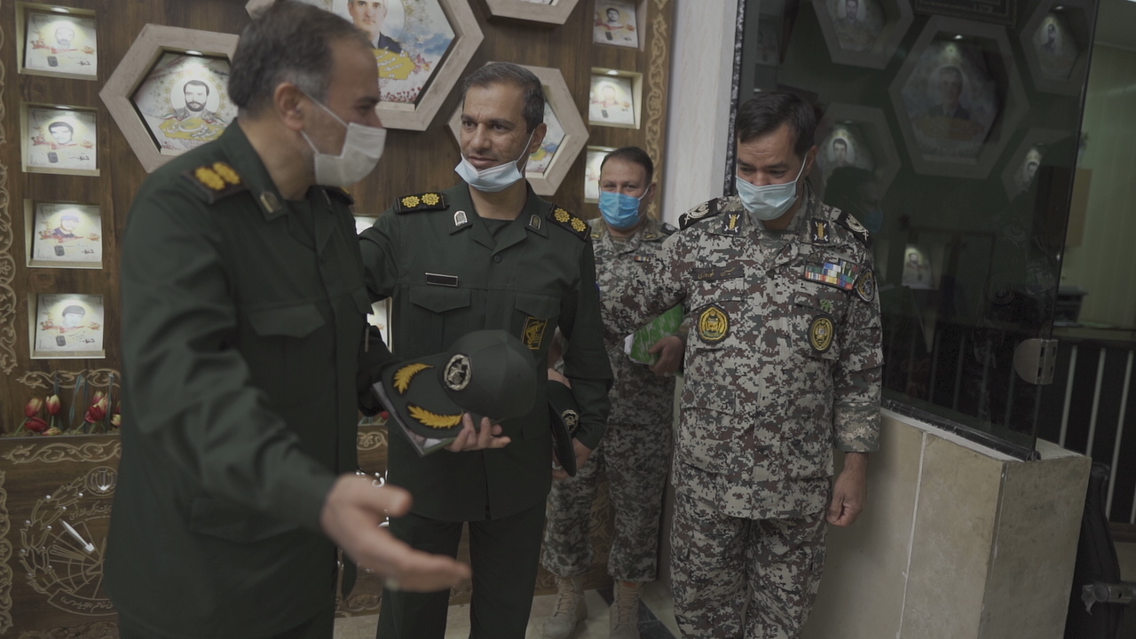فیلم|دیدار فرمانده حوزه مقاومت بسیج شهید موحدیان با فرماندهان پدافند هوایی ارتش اصفهان