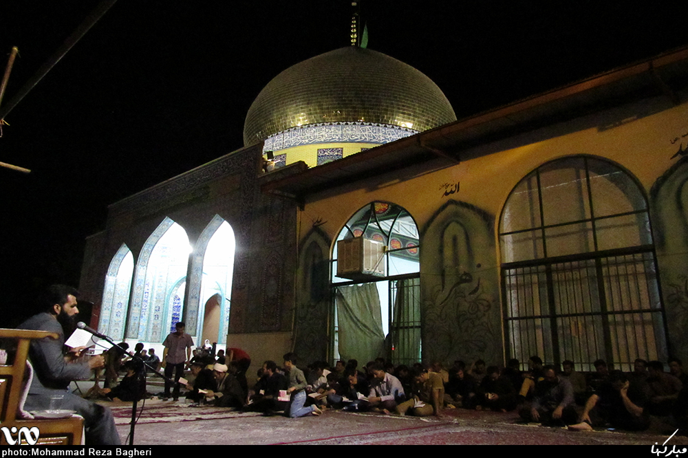 امامزاده سلیمان(ع) در شب قدر/ تصاویر