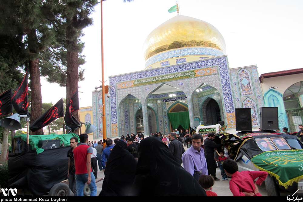 در سالروز شهادت حضرت علی(ع) شهر دیزیچه میزبان 10 هزار زائر بود+ عکس