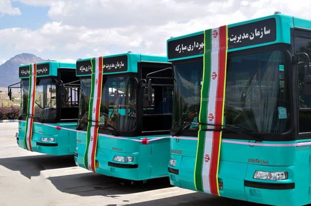 رونمایی از سه دستگاه اتوبوس بازسازی شده سازمان مدیریت حمل و نقل