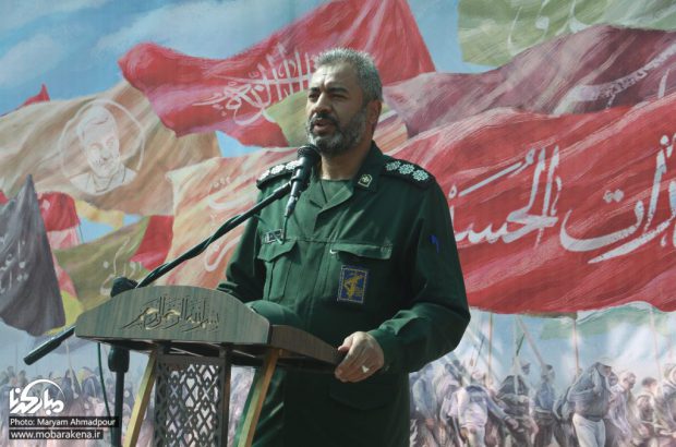 فرمانده ناحیه مقاومت بسیج شهرستان مبارکه هفته بسیج  را تبریک گفت